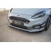 Накладка сплиттер на передний бампер на Ford Fiesta VIII ST